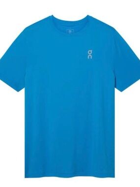 On Running Short Sleeve Crew Tee in Bright Blue